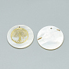 Freshwater Shell Pendants SHEL-Q016-016-3