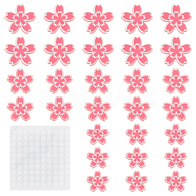 1Set Acrylic Cabochons MACR-BC0001-16-1