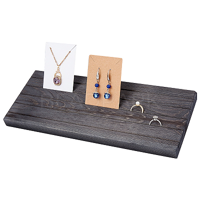 Wood Earring Display Stands EDIS-WH0021-36A-1