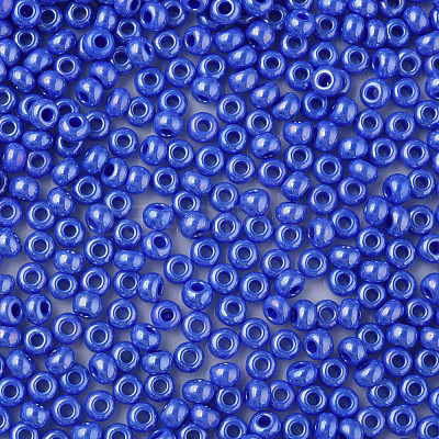 8/0 Czech Opaque Glass Seed Beads SEED-N004-003A-25-1