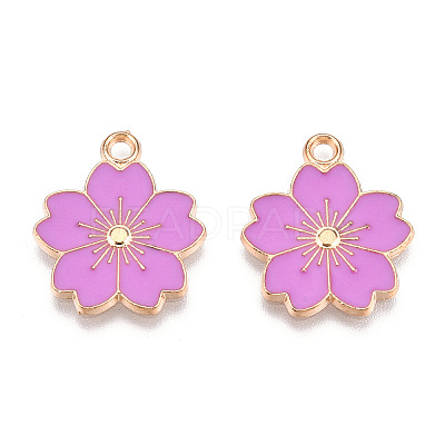 Alloy Enamel Pendants ENAM-S121-115H-1