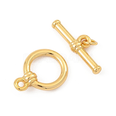 SHEGRACE Brass Toggle Clasps XGR0122G-136G-1