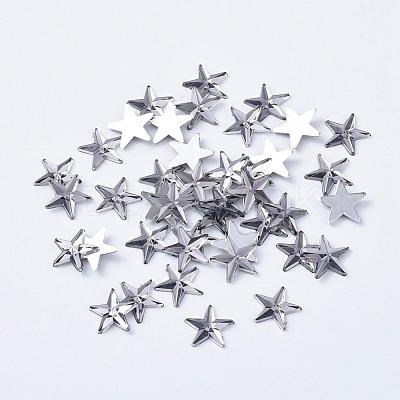 Acrylic Rhinestone Flat Back Cabochons RSB385-47-1