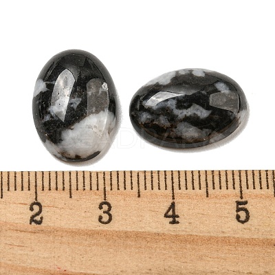 Natural Zebra Jasper Cabochons X-G-C115-01A-39-1