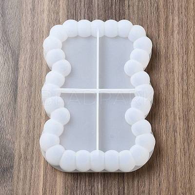 DIY Silicone Geometric Bubble Coaster Molds AJEW-M224-01D-1