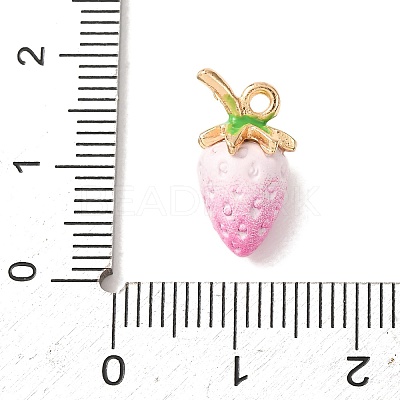 Alloy Enamel Pendants AL-CBA24A7-01G-04B-1