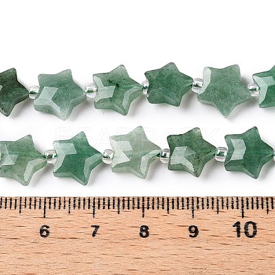 Natural Green Aventurine Beads Strands G-T138-181A-1