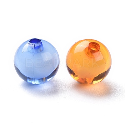 Transparent Acrylic Beads X-TACR-S092-10mm-M-1