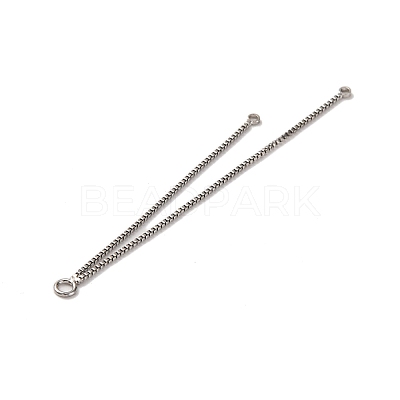 Brass Tassel Box Chain Big Pendants KK-G510-13P-1