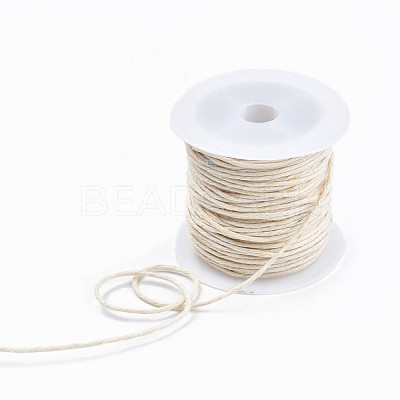 Waxed Cotton Thread Cords YC-R003-1.0mm-10m-102-1