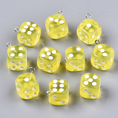 Epoxy Resin Pendants X-CRES-N025-12A-1
