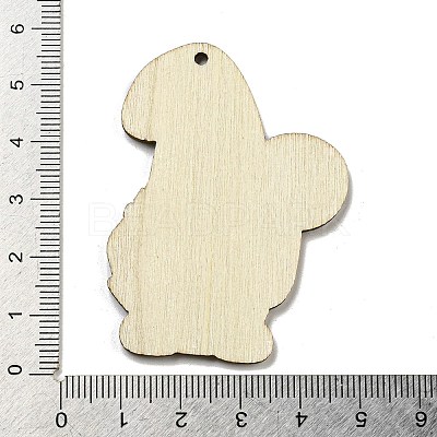 Wood Pendants WOOD-M012-01O-1