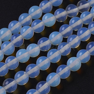 Opalite Beads Strands G-D855-15-8mm-1