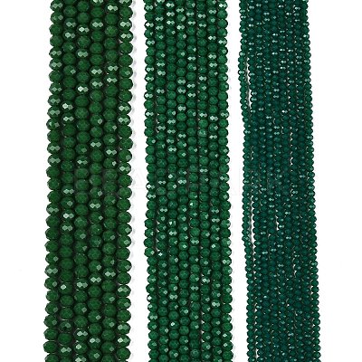 Opaque Solid Color Imitation Jade Glass Beads Strands EGLA-A044-P6mm-D09-1