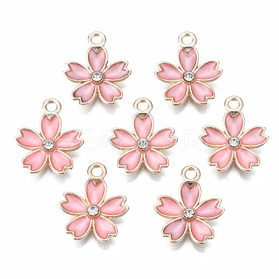 Alloy Enamel Pendants ENAM-S121-052-1