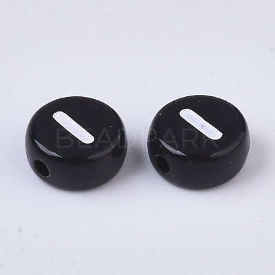Opaque Acrylic Beads SACR-R243-01-1