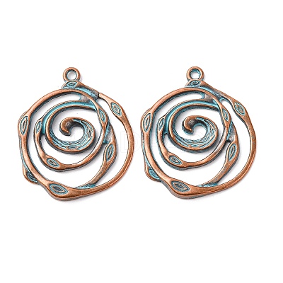 Tibetan Style Alloy Pendants X-FIND-B055-02M-1