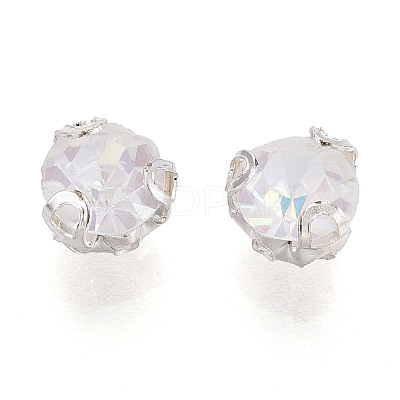 Sew on Rhinestone Montee Beads KK-T071-01D-02-1