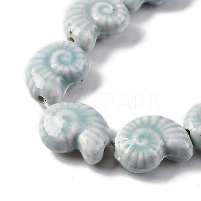 Ocean Series Glazed Porcelain Beads PORC-R002-03A-1