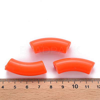 Opaque Acrylic Beads LS-MACR-S372-001B-S026-1