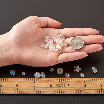 Transparent Acrylic Beads TACR-TA0001-11-1