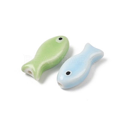 Handmade Porcelain Ceramic Beads X-PORC-Z003-04C-1