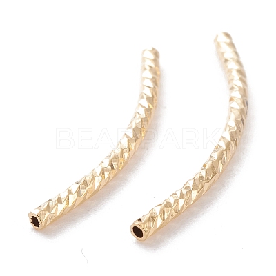 Brass Tube Beads X-KK-Y003-86D-G-1