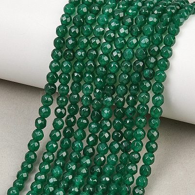 Natural Malaysia Jade Beads Strands G-K288-4mm-11A-1