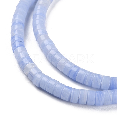 Synthetic Blue Lace Agate Beads Strands G-M401-D02-1