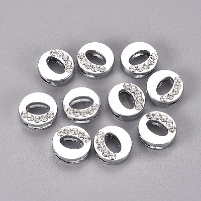 Alloy Slide Charms LS-PALLOY-WH0066-21O-1