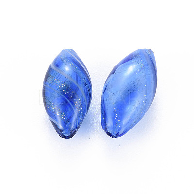 Transparent Handmade Blown Glass Globe Beads X-GLAA-T012-13-1