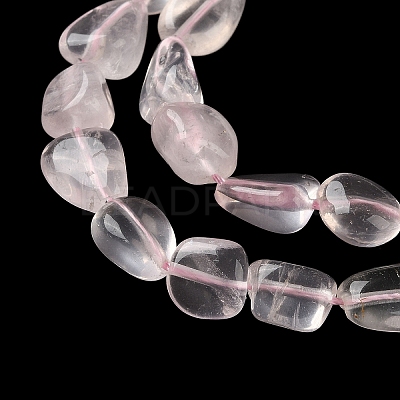 Natural Rose Quartz Beads Strands G-L638-A01-02-1
