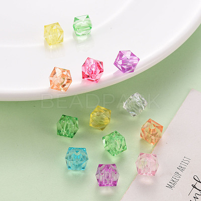 Transparent Acrylic Beads X-TACR-Q259-12mm-V-1