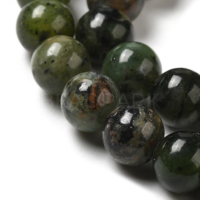 Natural Chrysoprase Beads Strands G-H298-A09-02-1