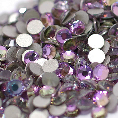 Glass Flat Back Rhinestone RGLA-C002-SS20-371-1