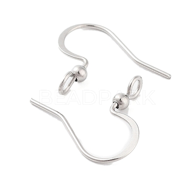 Tarnish Resistant 316 Surgical Stainless Steel Earring Hooks X-STAS-K274-10P-1
