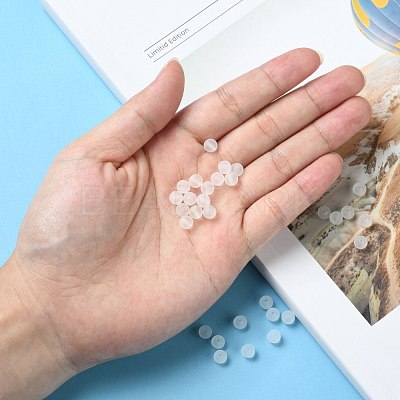 Transparent Acrylic Ball Beads X-FACR-R021-6mm-16-1