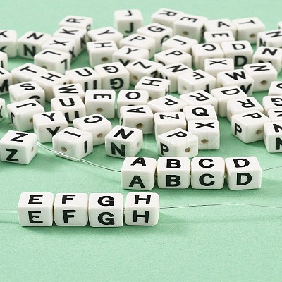 20Pcs Porcelain Beads PORC-FS0001-08P-1