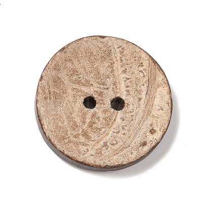 2-Hole Coconut Buttons BUTT-D056-03-1