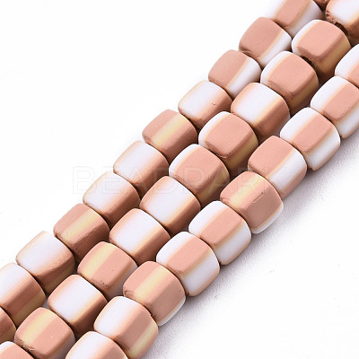 Handmade Polymer Clay Beads Strands CLAY-N010-074-09-1
