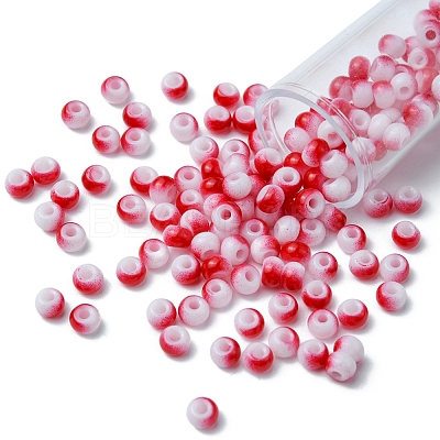 6/0 Opaque Glass Seed Beads SEED-YW0002-13L-1