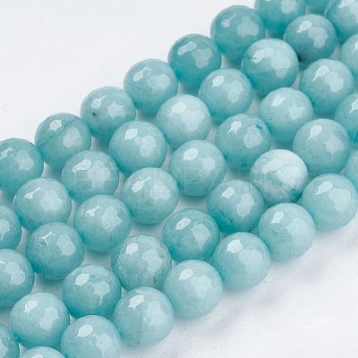 Natural White Jade Bead Strands X-G-R166-10mm-20-1