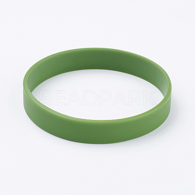 Silicone Wristbands Bracelets LS-BJEW-J176-180-05-1