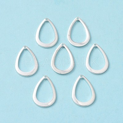 304 Stainless Steel Open Pendants STAS-L234-085S-1