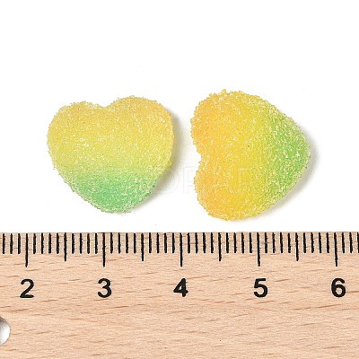 Imitation Candy Food Style Resin Cabochons RESI-R461-01K-1