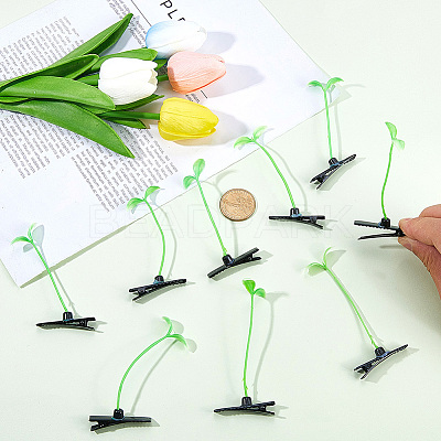 Bean Sprout Plastic Alligator Hair Clips PHAR-CP0001-20-1