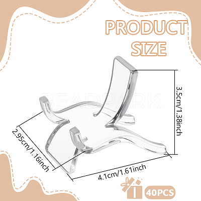 Acrylic Display Holder for Jewelry LS-ODIS-WH0030-233-1