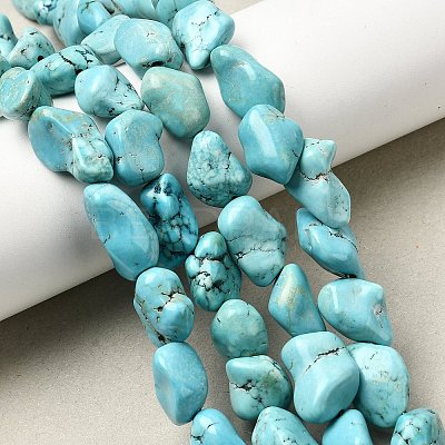Natural Green Turquoise Beads Strands G-N0312-01-1
