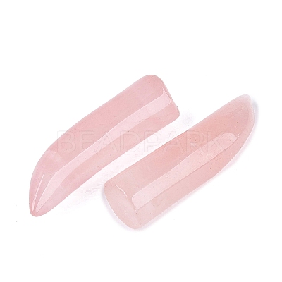 Natural Rose Quartz Pendants G-Q602-10J-1