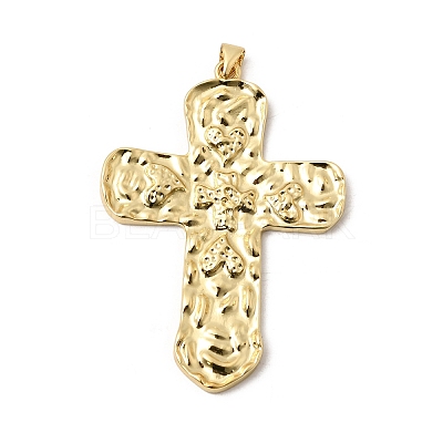 Brass Big Pendants KK-H267-044B-G-1